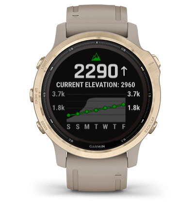 Акліматизація fenix 6S Solar Акліматизація fenix 6S Solar