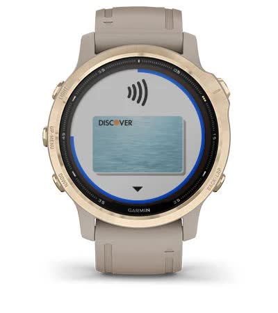 Garmin Pay у fenix 6S Solar Garmin Pay у fenix 6S Solar