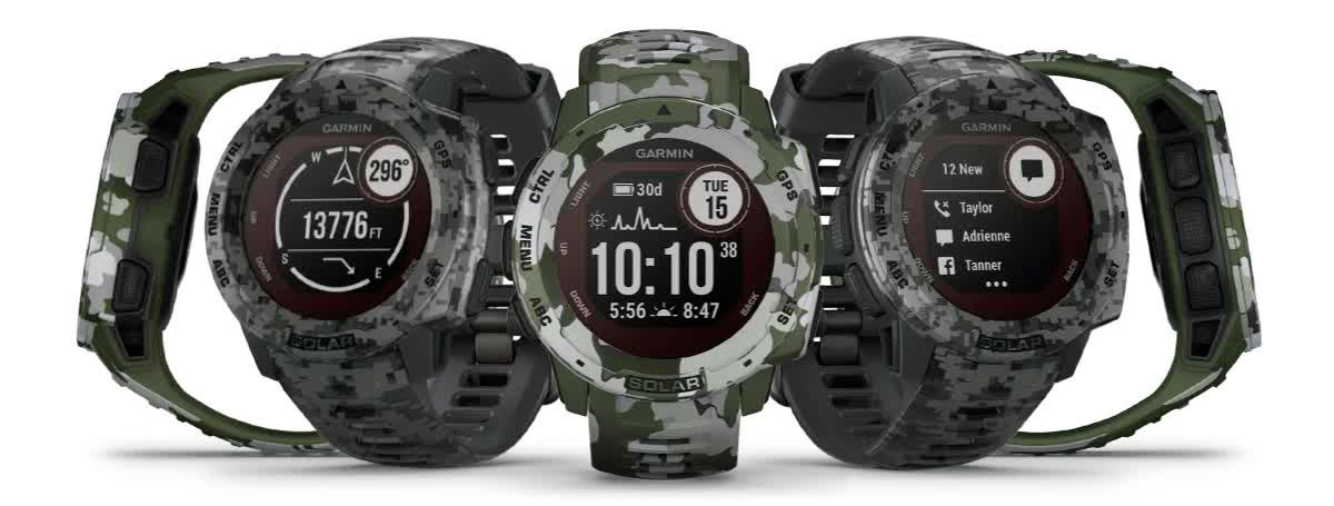 Розумні годинники Instinct Camo Edition Розумні годинники Instinct Camo Edition