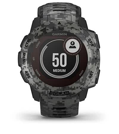 Instinct Solar – Camo Edition. Відстеження рівня стресу Instinct Solar – Camo Edition. Відстеження рівня стресу