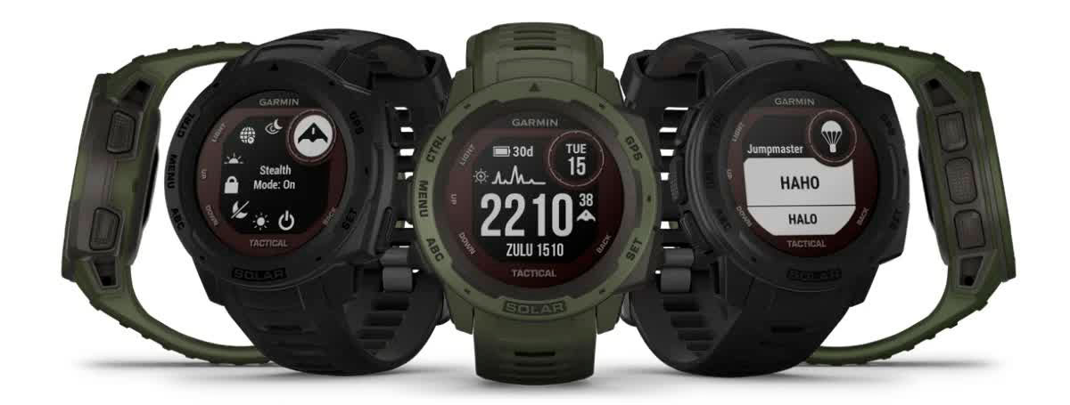 Розумні годинники Instinct Tactical Edition Розумні годинники Instinct Tactical Edition