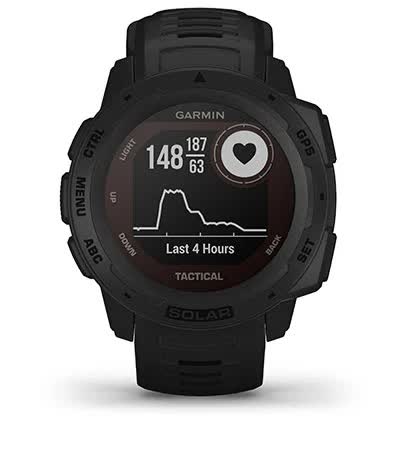 Instinct Solar Tactical Edition. Пульсометр на зап'ясті Instinct Solar Tactical Edition. Пульсометр на зап'ясті