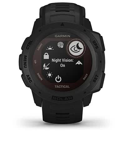 Instinct Solar Tactical Edition. Режим нічного бачення Instinct Solar Tactical Edition. Режим нічного бачення
