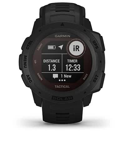Instinct Solar Tactical Edition. Сполучення з супутниковими комунікаторами Instinct Solar Tactical Edition. Сполучення з супутниковими комунікаторами
