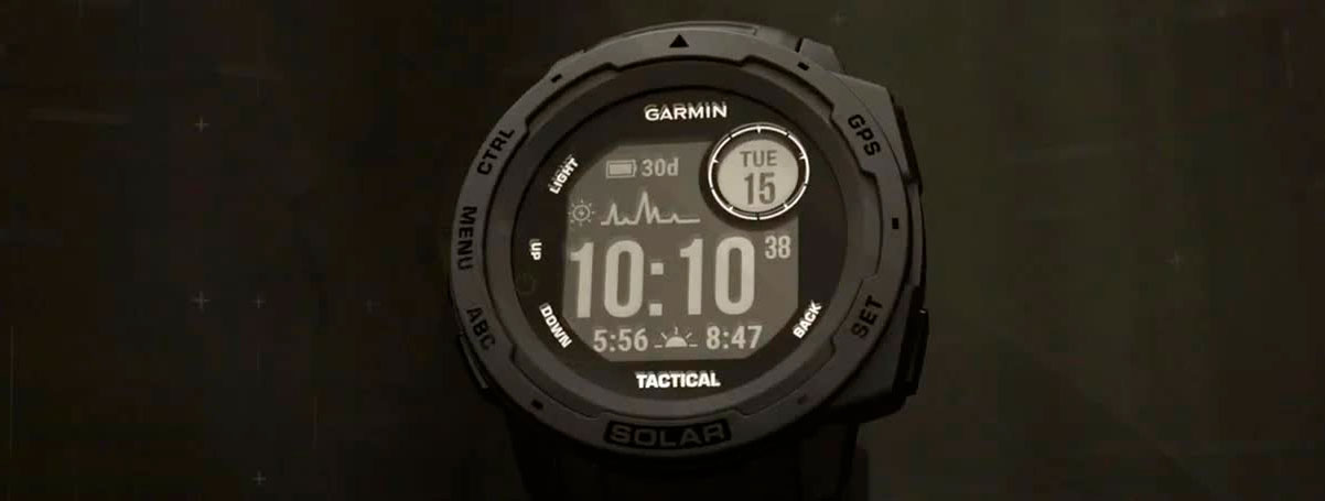 Залишайтесь на зв'язку з Instinct Solar Tactical Edition Залишайтесь на зв'язку з Instinct Solar Tactical Edition