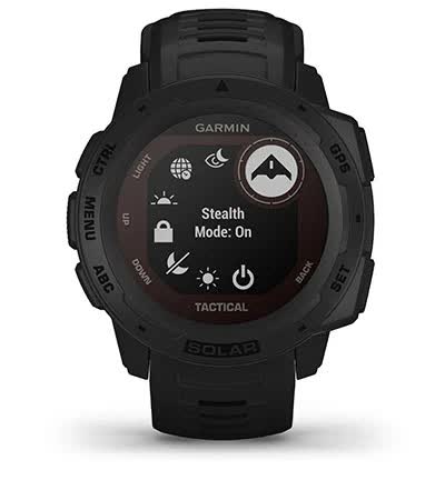 Instinct Solar Tactical Edition. Режим нічного бачення Instinct Solar Tactical Edition. Режим нічного бачення
