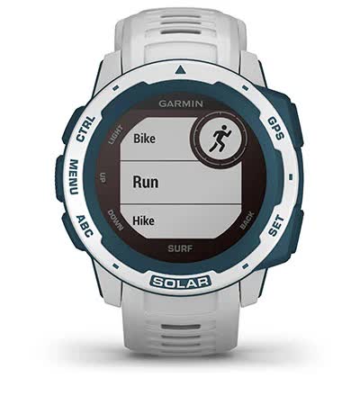 Instinct Solar Surf. Спортивні додатки Instinct Solar Surf. Спортивні додатки