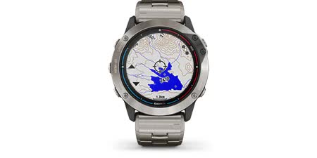 Quatix 6 Titanium. Топографічні та лижні карти Quatix 6 Titanium. Топографічні та лижні карти