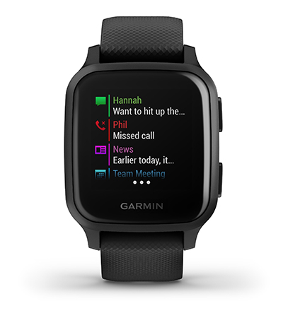 Смарт нотифікації у venu Sq Смарт нотифікації у venu Sq