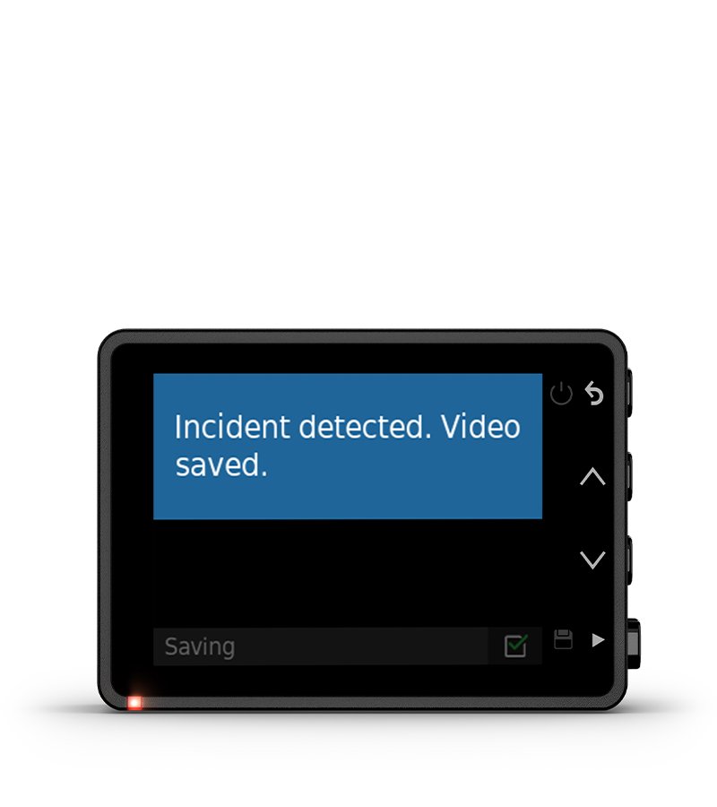 При виникненні інциденту відеорестратор Dash Cam автоматично зберігає відео При виникненні інциденту відеорестратор Dash Cam автоматично зберігає відео