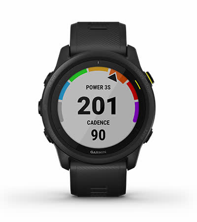 Forerunner 745 визначає велосипедну потужність Forerunner 745 визначає велосипедну потужність