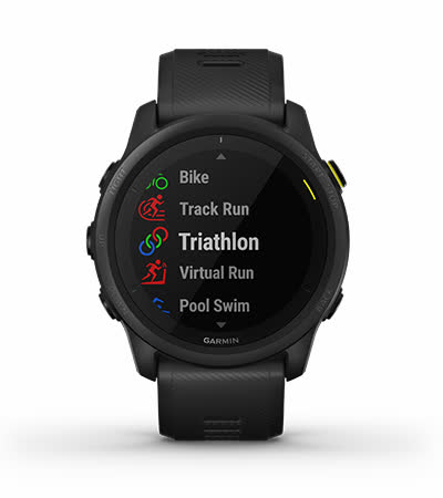 Forerunner 745 включає велику кількість спортивних програм Forerunner 745 включає велику кількість спортивних програм