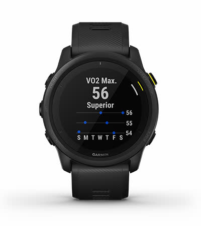 Forerunner 745 вимірює VO2max Forerunner 745 вимірює VO2max