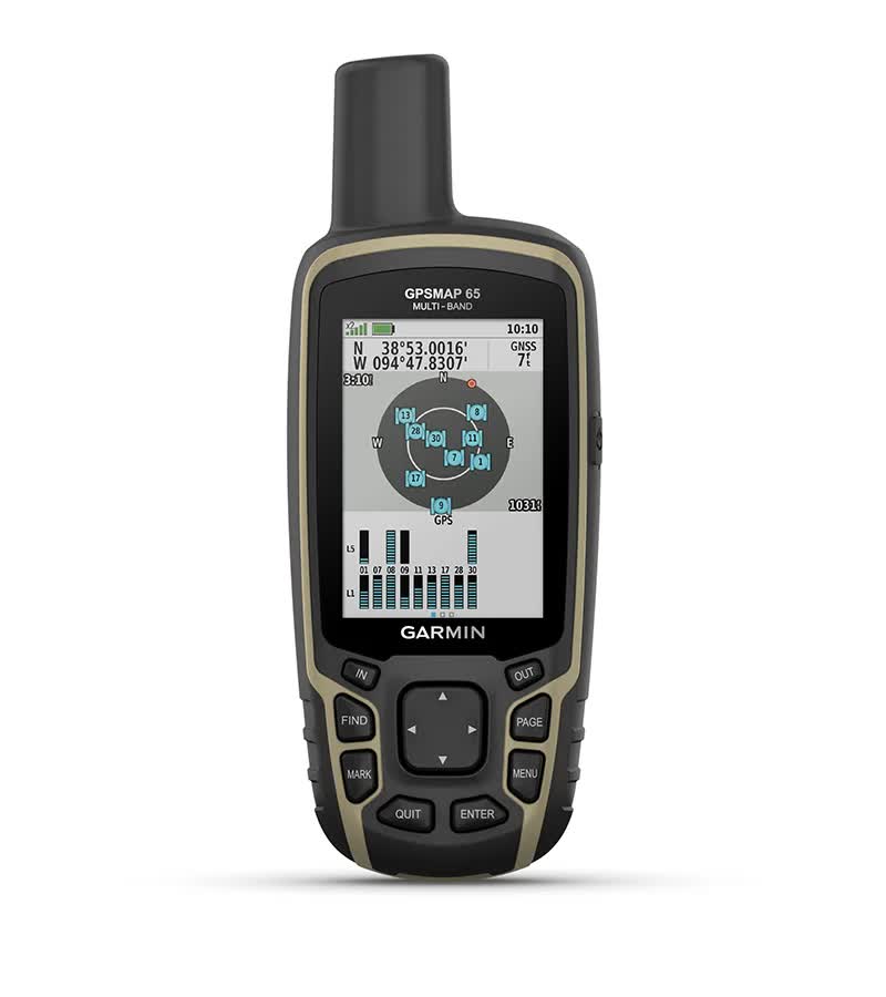 Багатосмугова технологія та розширена підтримка GNSS (GPS, GLONASS, Galileo, QZSS та IRNSS) унавігаторі GPSMAP 65 забезпечують оптимальну точність у складних умовах Багатосмугова технологія та розширена підтримка GNSS (GPS, GLONASS, Galileo, QZSS та IRNSS) унавігаторі GPSMAP 65 забезпечують оптимальну точність у складних умовах