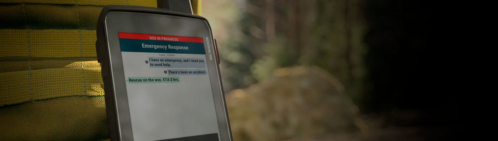 Портативний навігатор Montana 700i об єднав у собі гнучкість позашляхової навігації та навігації по дорогах з глобальними інтерактивними й SOS-повідомленнями за допомогою супутникової технології inReach Портативний навігатор Montana 700i об єднав у собі гнучкість позашляхової навігації та навігації по дорогах з глобальними інтерактивними й SOS-повідомленнями за допомогою супутникової технології inReach