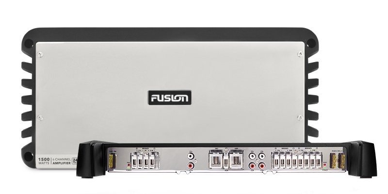 6-канальный усилитель звука Fusion Signature для бортовой сети 24 Вольт 6-канальный усилитель звука Fusion Signature для бортовой сети 24 Вольт