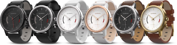 Серія класичних годинників з вбудованим трекером активності Garmin vivomove Серія класичних годинників з вбудованим трекером активності Garmin vivomove