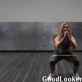 Присідання з ходьбою в бік