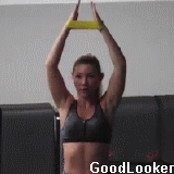 Розведення рук з стрічкою