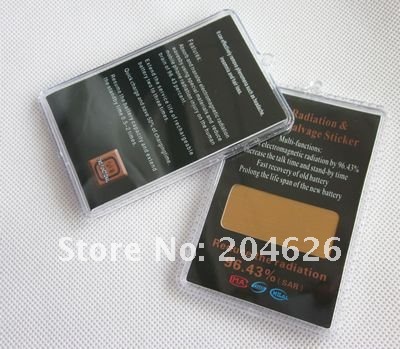 anti radiation phone sticker Anti-electromagnetic Radiation cell sticker battery sticker 50pcs/lot