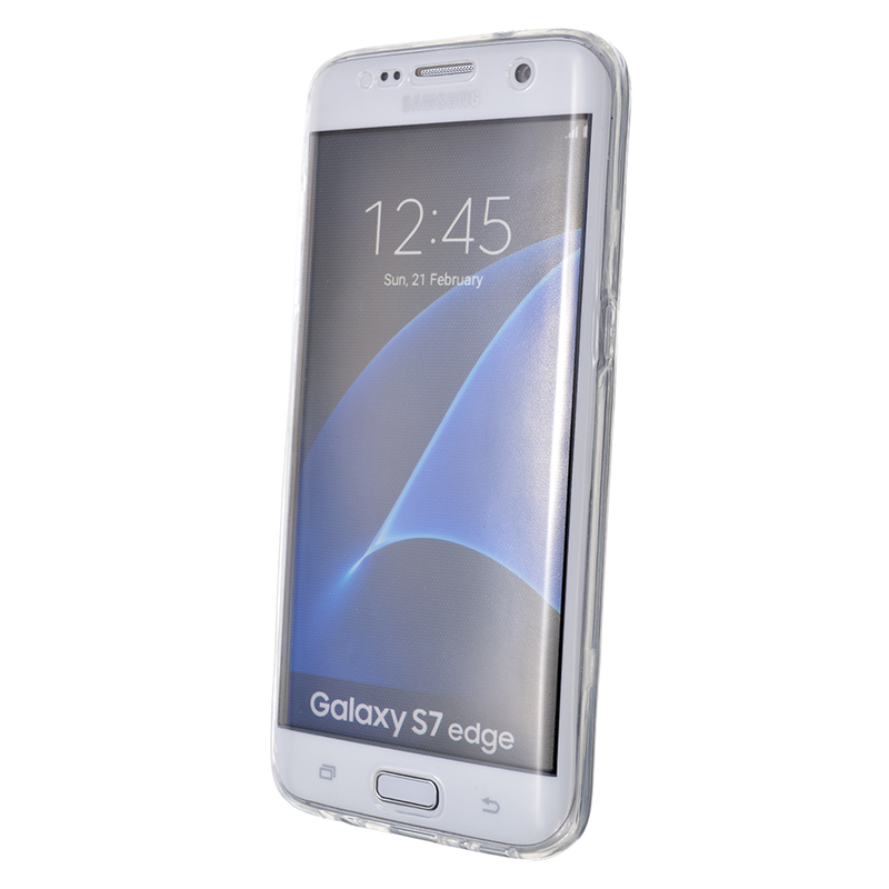 360° Двухсторонний защитный чехол для Samsung Galaxy S7 Edge из термопластичного полиуретана