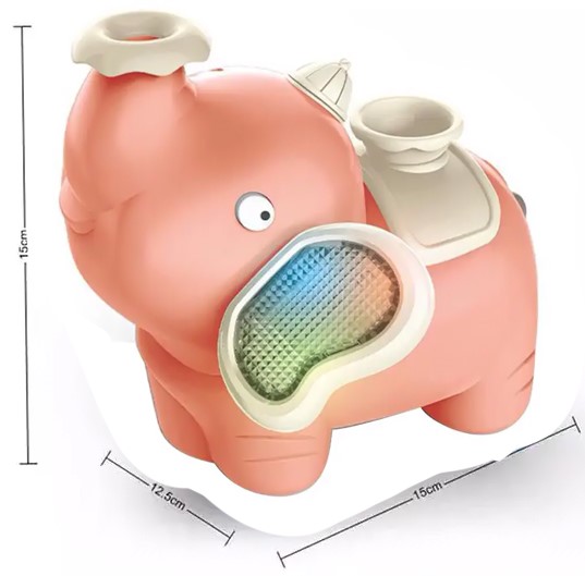 Слоник-жонглер та зволожувач 2 в 1 - Рожевий