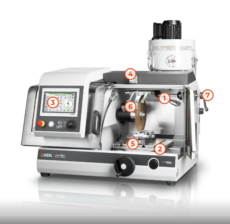 QATM Отрезной станок QCUT 200 A Відрізний верстат QCUT 200 A