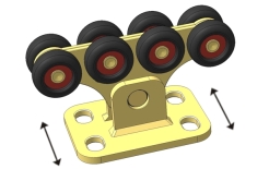 Фурнитура (комплектующие) для откатных ворот Roll Grand Фурнитура (комплектующие) для откатных ворот Roll Grand