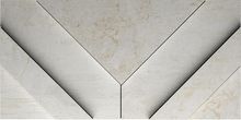 Cast Iron White Natural Decor Ramp 30x60