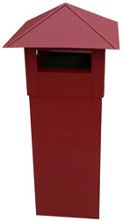 флюгарка на коробе Короб с флюгаркой