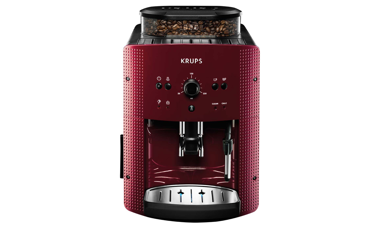 Ekspres ciśnieniowy Krups EA 8107 1450 W 15 bar czerwony