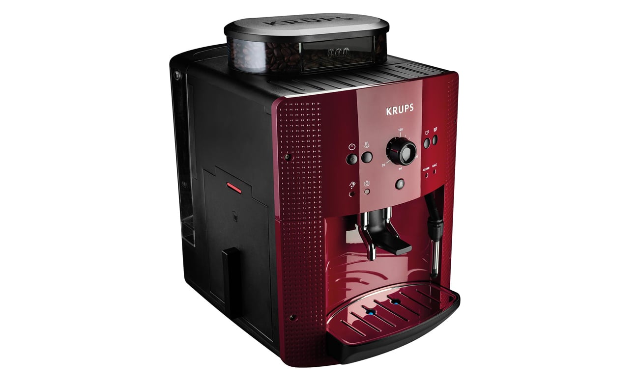 Кофемашина автоматическая Krups EA 8107 1450 В 15 бар, красный