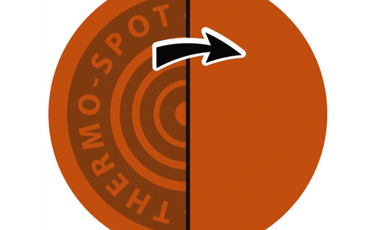 Индикатор Thermo-Spot, в сковороде Tefal Just A1960482
