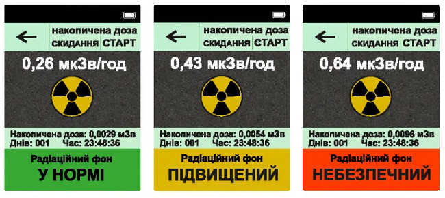 GreenTest ECO Измерение уровня радиации прибором GreenTest ECO