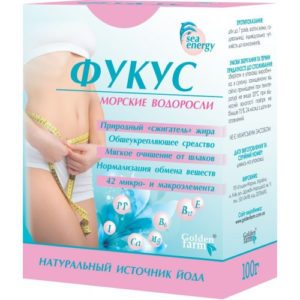 Фукус щитовидна залоза, йод