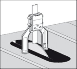 Измерение высоты пропила