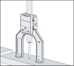 Установка нуля со щупом