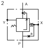 Схема гидроклапана ПГ66-3