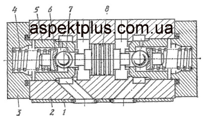 Конструкция гидрозамка ГЗМ-6/3