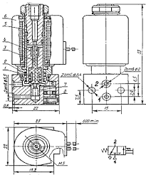 Устройство и работа пневмораспределителей П-РЭ-3/2.5