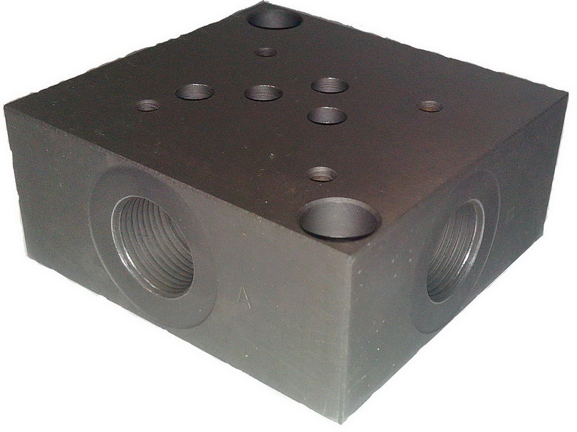 Плита монтажная (присоединительная) гидрораспределителя РХ10, ПЕ10, РЕ10.3