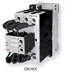 Контактори для конденсаторних батарей CEM CK