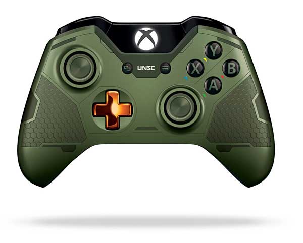 Передняя панель контроллера Xbox One
