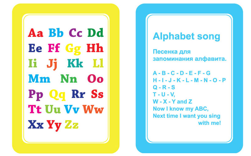 Interbaby Розвиваючі картки Alphabet Interbaby Розвиваючі картки Alphabet