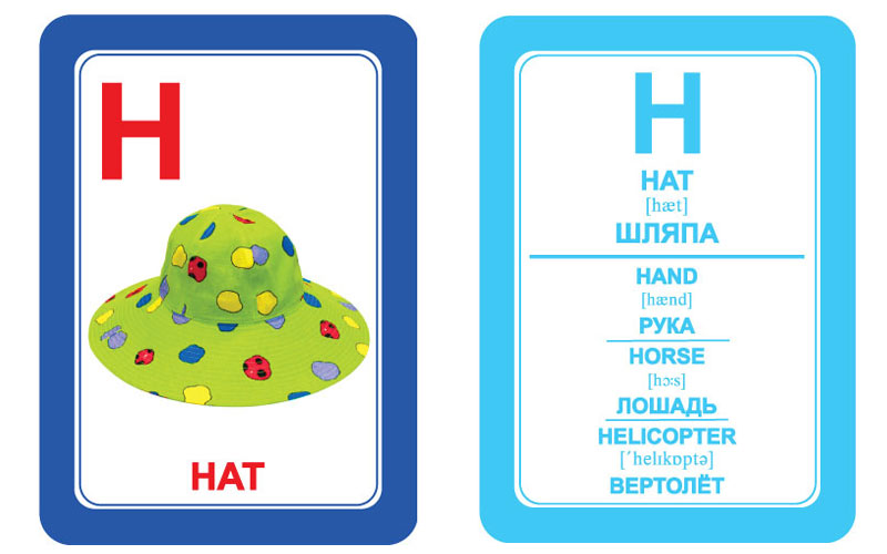 Interbaby Розвиваючі картки Alphabet Interbaby Розвиваючі картки Alphabet