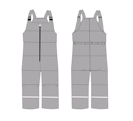 Детский полукомбинезон схема