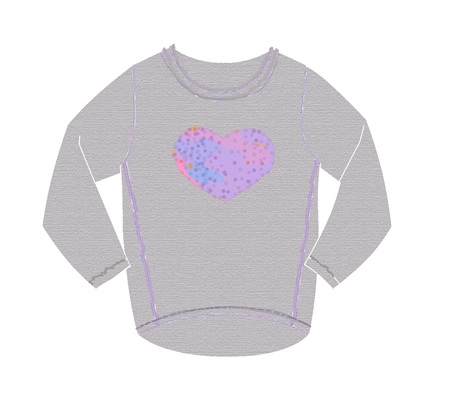 Реглан для дівчинки