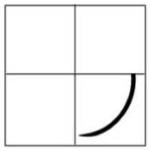 1/4 окружності 1/4 окружності